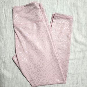 ZYIA Pink Unicorn Leopard Leggings size 4.